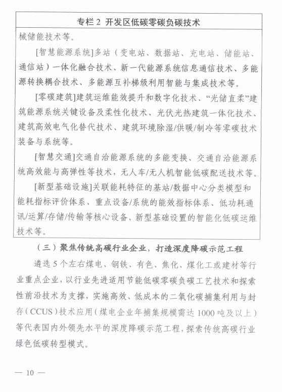 山西省发展改革委印发《山西省零碳（近零碳）产业示范区创建工作实施方案》
