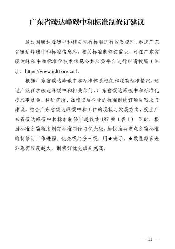 《广东省碳达峰碳中和标准体系规划与路线图(2023—2030年)》发布