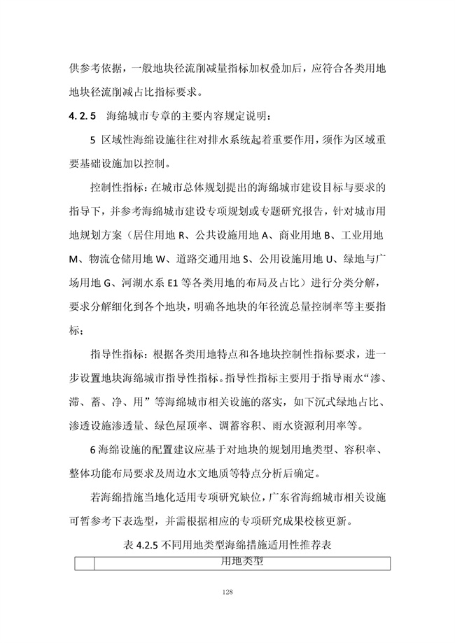 广东省《海绵城市建设技术规程》（征求意见稿）发布