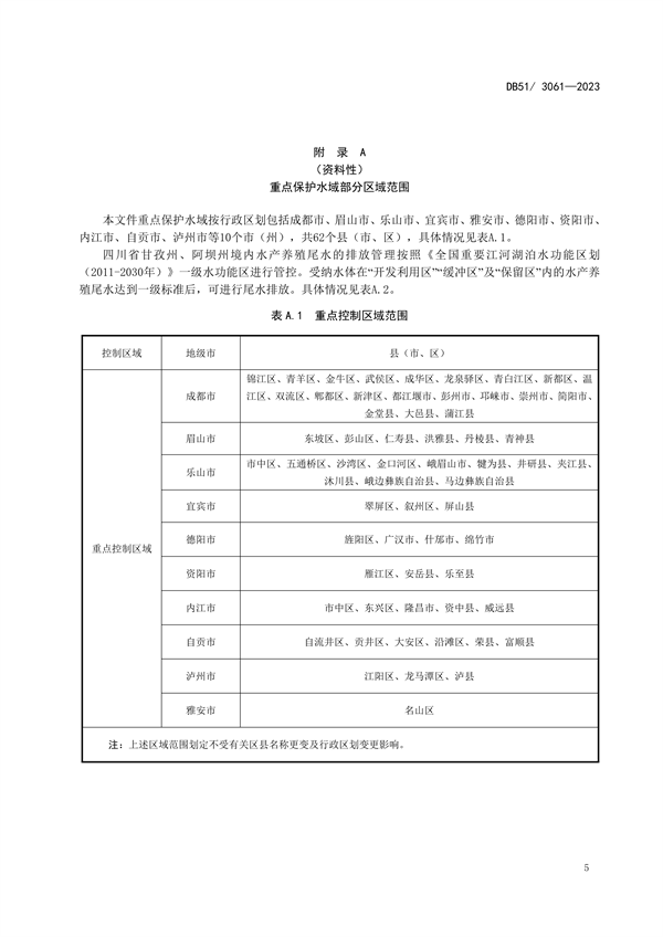 10月1日起实施 《四川省水产养殖业水污染物排放标准》发布