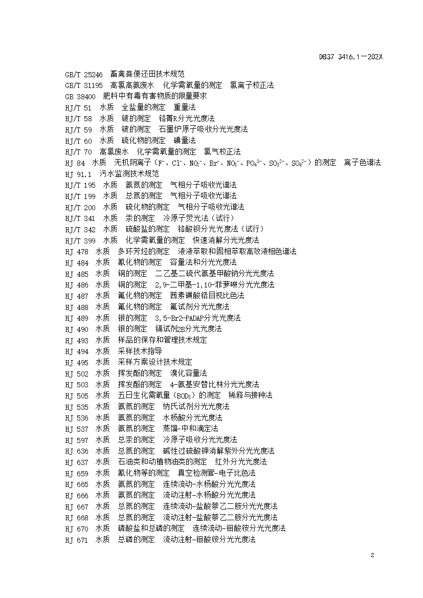 山东省流域水污染物综合排放标准 第1部分：南四湖东平湖流域