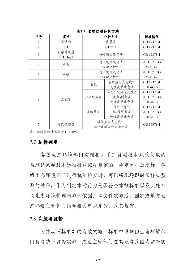 山东省生态环境厅关于征求《海水养殖尾水排放标准（征求意见稿）》意见建议的函