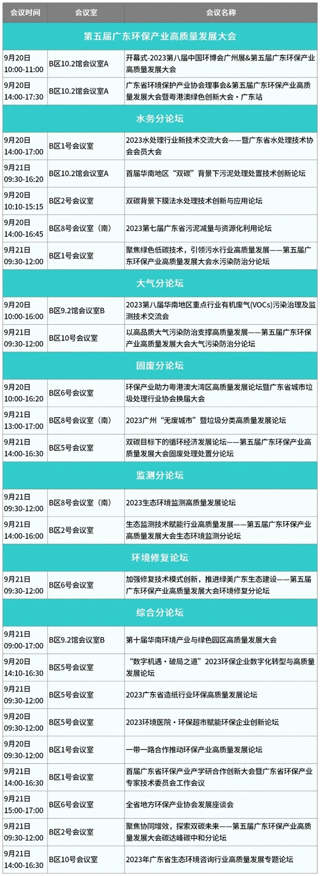 展商名单公布 | 觅径高质量发展,环博会广州展9月20日即将盛大开幕