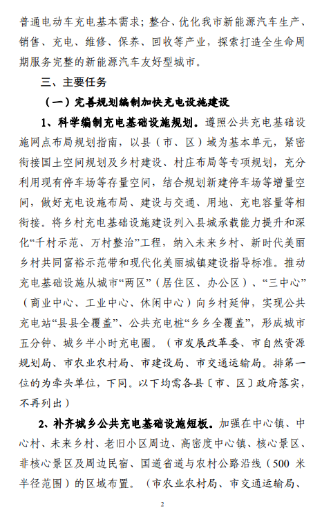 浙江台州：加快大功率充电、装配式充电站等新技术研发应用
