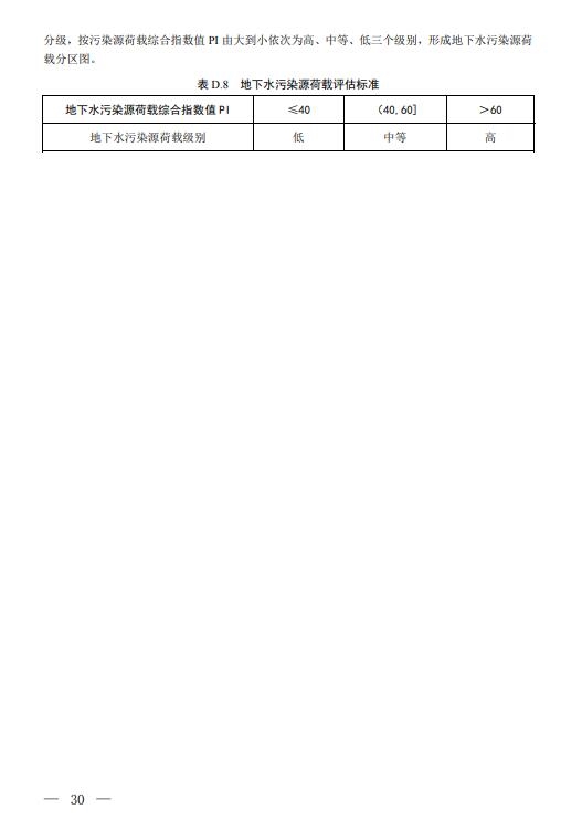 三部门联合印发《地下水污染防治重点区划定技术指南(试行)》