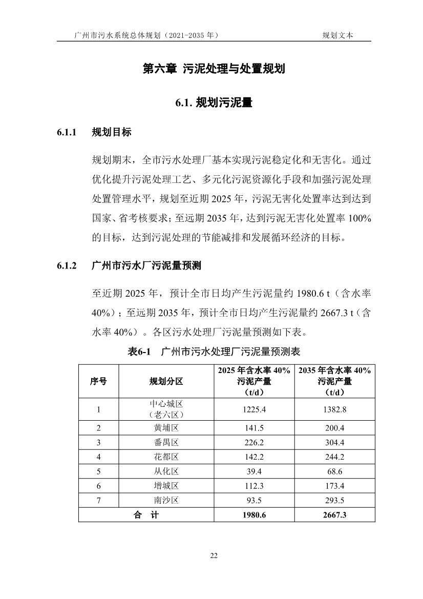 广州市污水系统总体规划（2021—2035年）