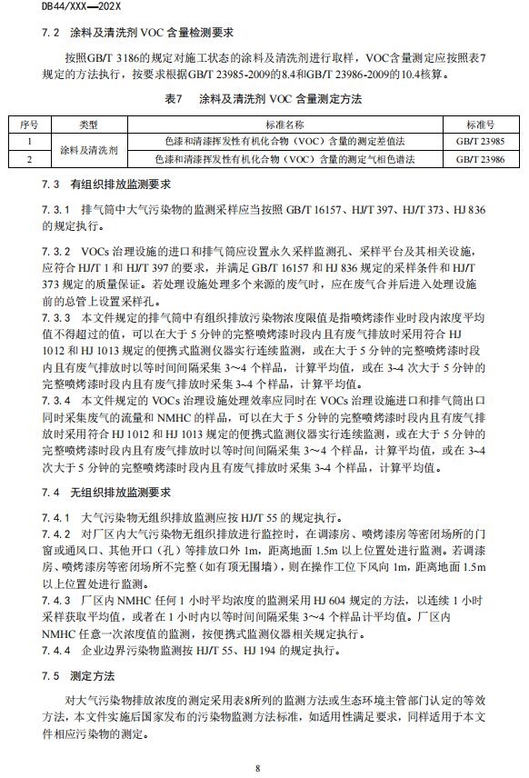 广东省地方标准《汽车维修业大气污染物排放标准》等6项标准公开征求意见