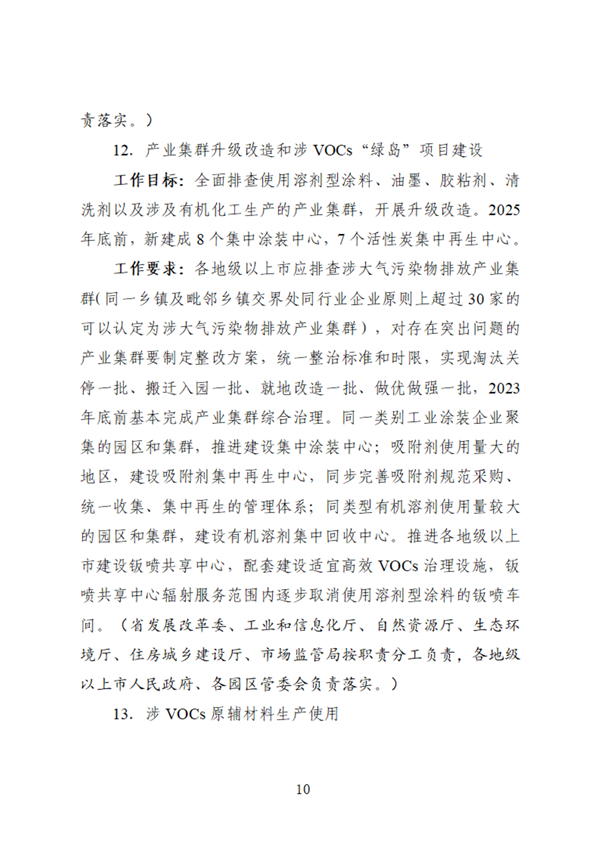 广东省臭氧污染防治（挥发性有机物和氮氧化物协同减排）实施方案（2023-2025年）征求意见