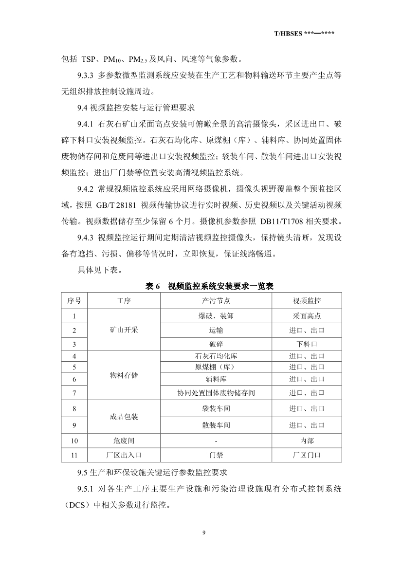 河北省水泥行业大气污染管控指南（征求意见稿）