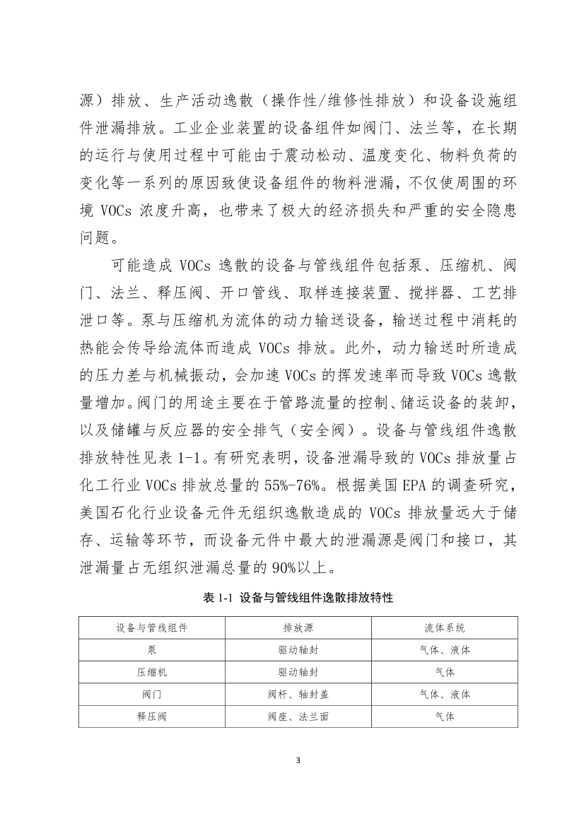 河南省《工业企业挥发性有机物泄漏检测与修复技术规范》公开征求意见