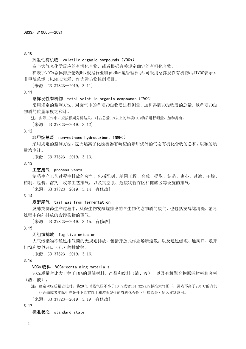 浙江省政府批准发布《制药工业大气污染物排放标准》省级强制性地方标准