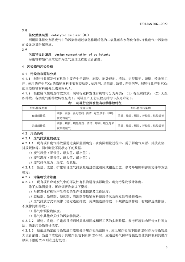《制鞋行业挥发性有机物治理工程技术规范》团体标准发布