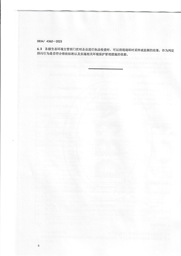 安徽省发布地方标准《砖瓦工业大气污染物排放标准》