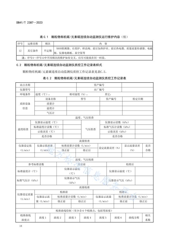 河南省发布地方标准《大气PM2.5组分观测站运行质量管理技术规范》