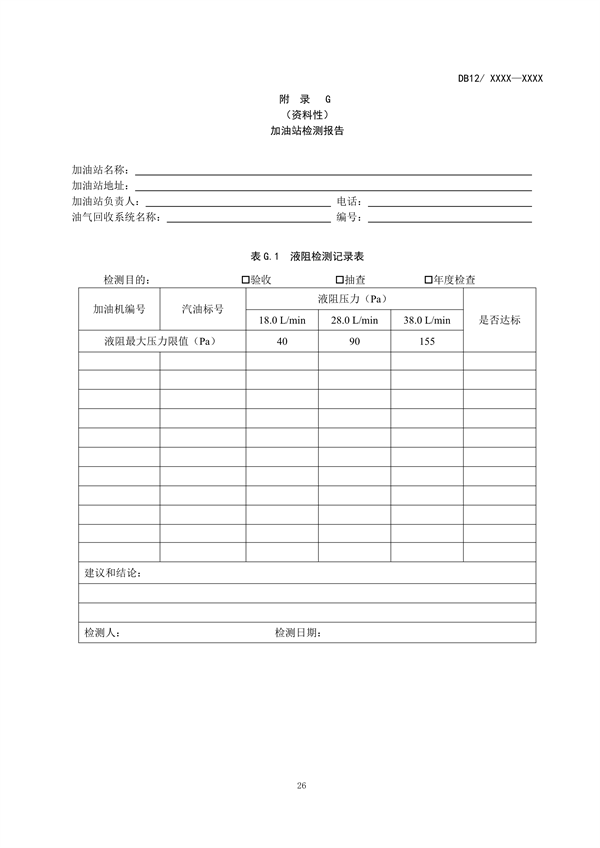 天津市加油站大气污染物排放标准（再次征求意见稿）发布