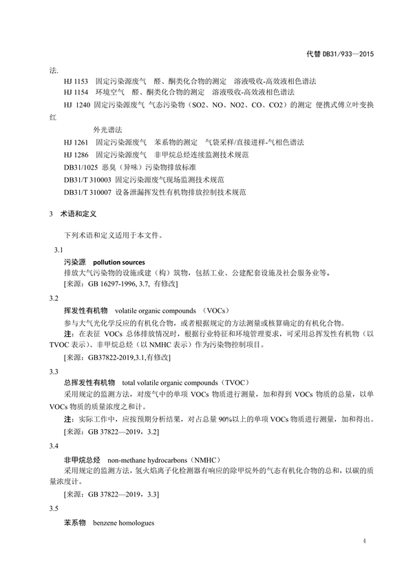 上海市发布《大气污染物综合排放标准（征求意见稿）》