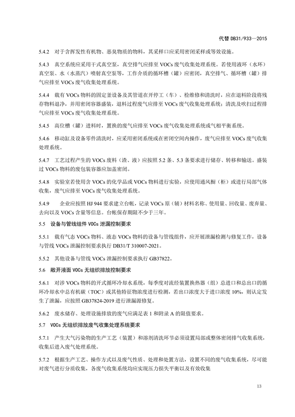上海市发布《大气污染物综合排放标准（征求意见稿）》