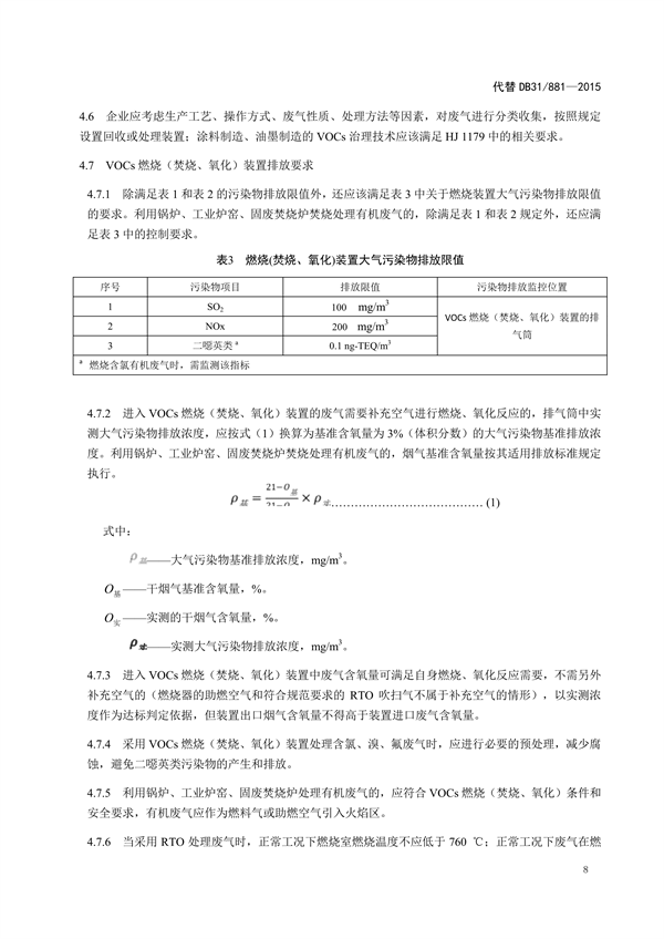 上海市《涂料、油墨及其类似产品制造工业大气污染物排放标准（征求意见稿）》
