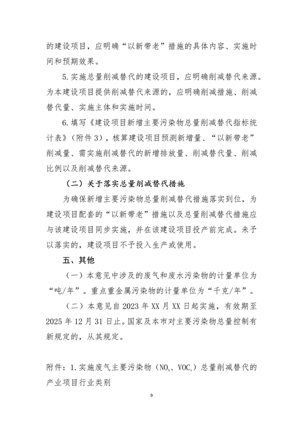 上海：优化本市“十四五”期间建设项目主要污染物总量控制