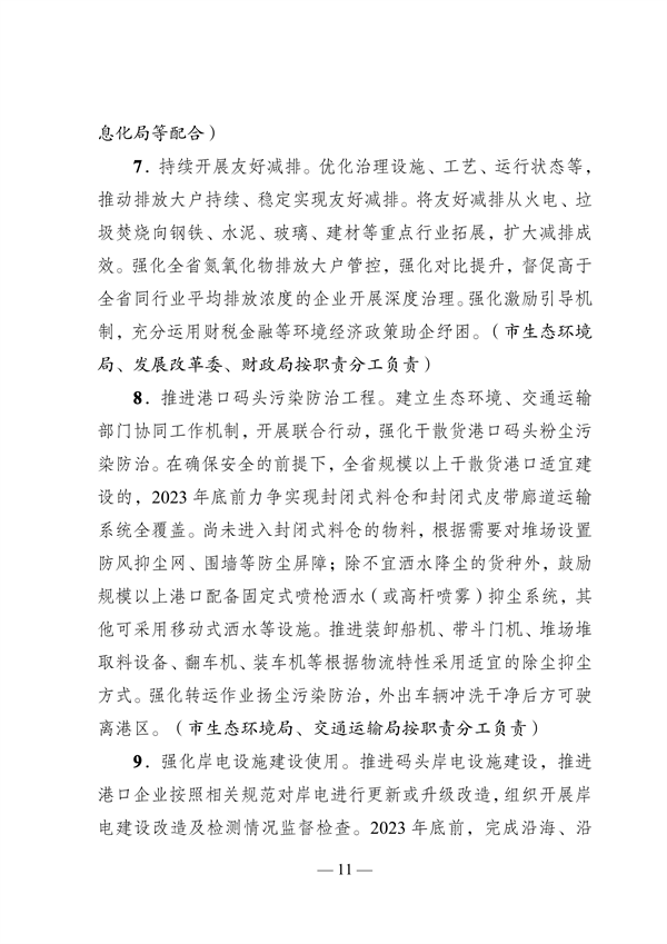 《南通市2023年大气污染防治工作计划》发布