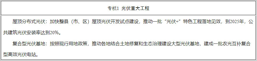 河南省新能源和可再生能源发展“十四五”规划