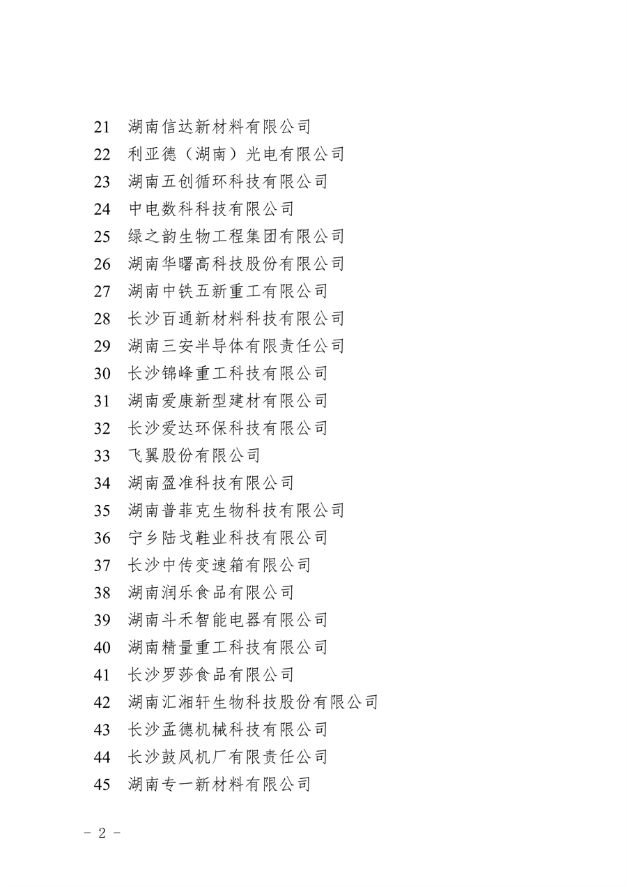 完整名单发布 湖南省公布2023年绿色制造体系创建计划