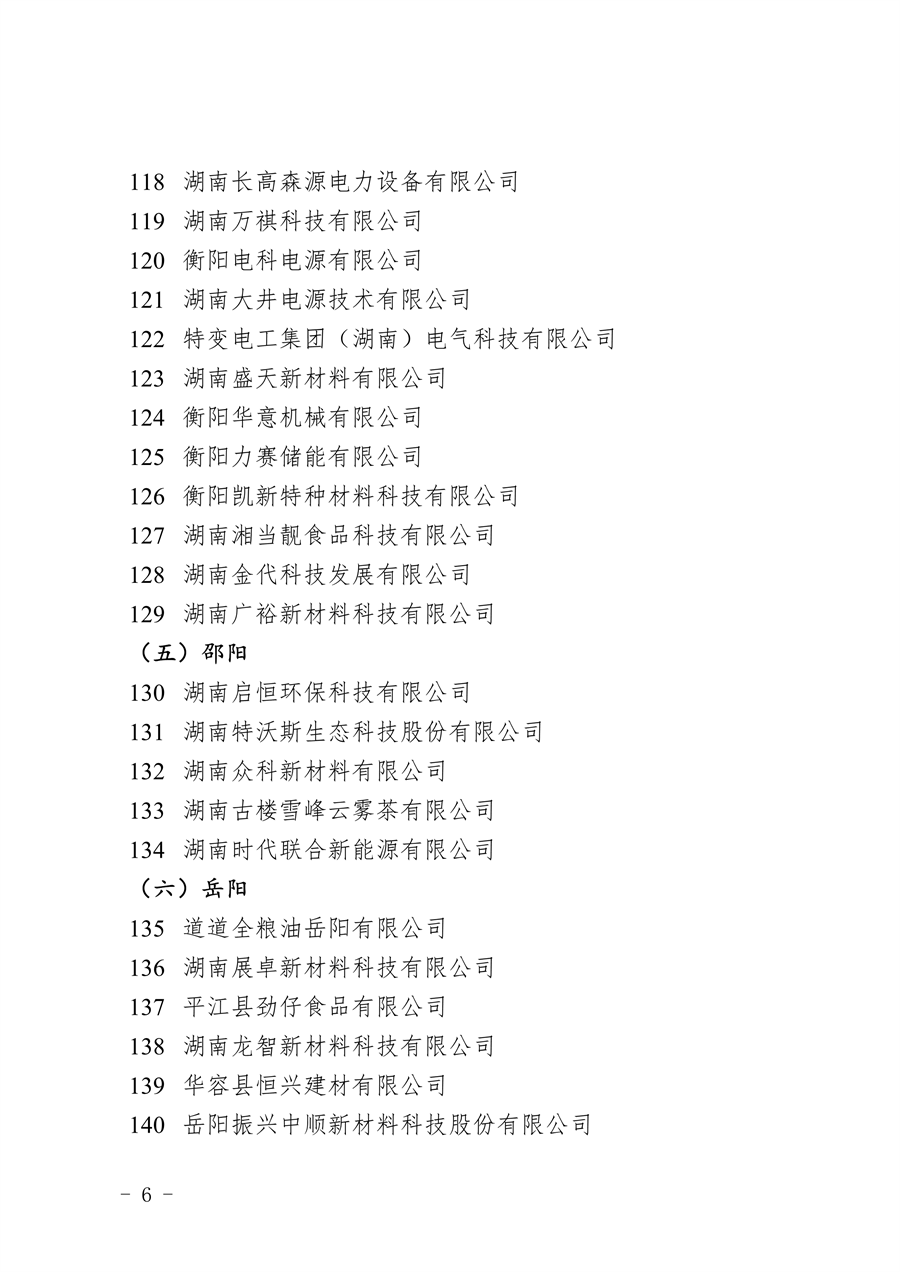 完整名单发布 湖南省公布2023年绿色制造体系创建计划
