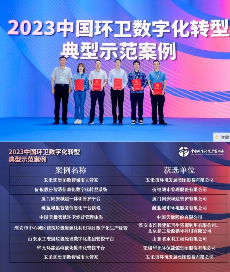 2023中国环卫数字化发展大会暨第六届中国智慧环卫高峰论坛圆满落幕