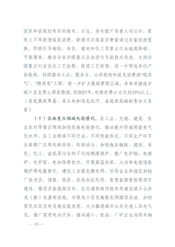 湖南省能源领域大气污染防治攻坚实施方案