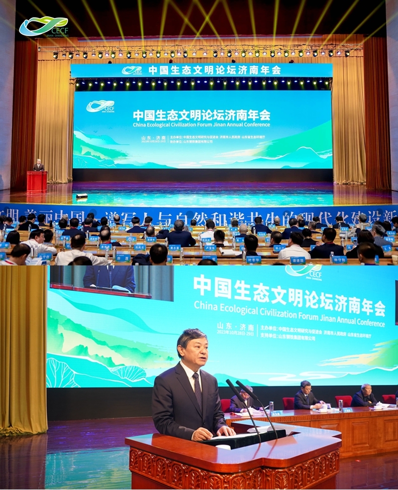 泰聚环保亮相中国生态文明论坛济南年会丨高分子干法脱硝为“双碳目标”助力前行!