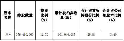 节能铁汉持股5%以上股东部分股份将被司法拍卖!