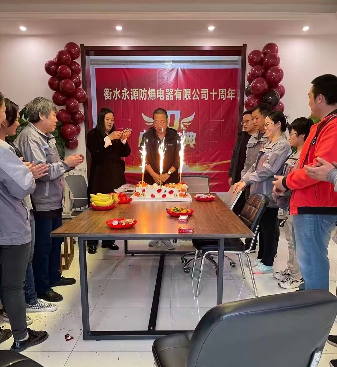 不忘初心 砥砺前行!热烈祝贺永源防爆电器成立十周年