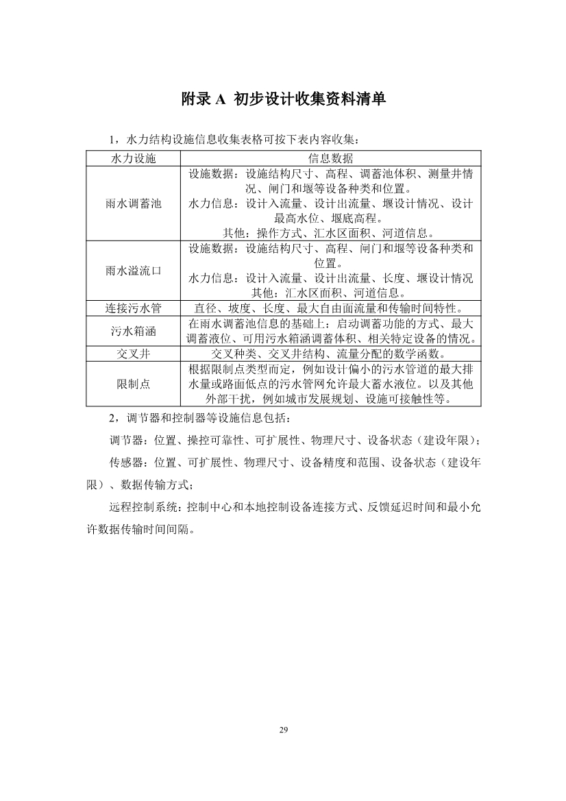 团体标准《城镇排水系统实时控制技术标准（征求意见稿)》征求意见