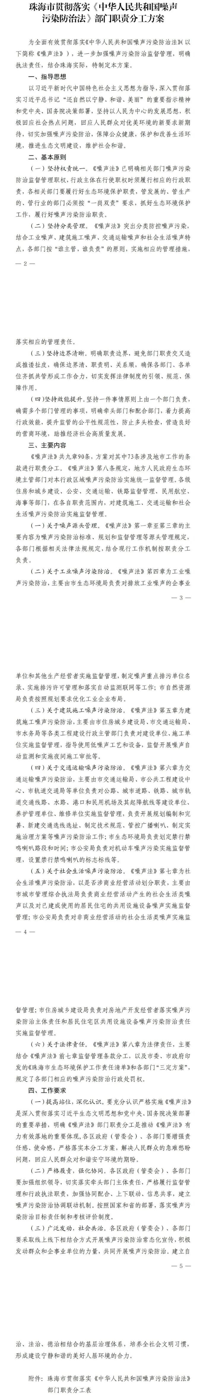 事关噪声污染，珠海进一步加强防治监督管理！-环保卫士