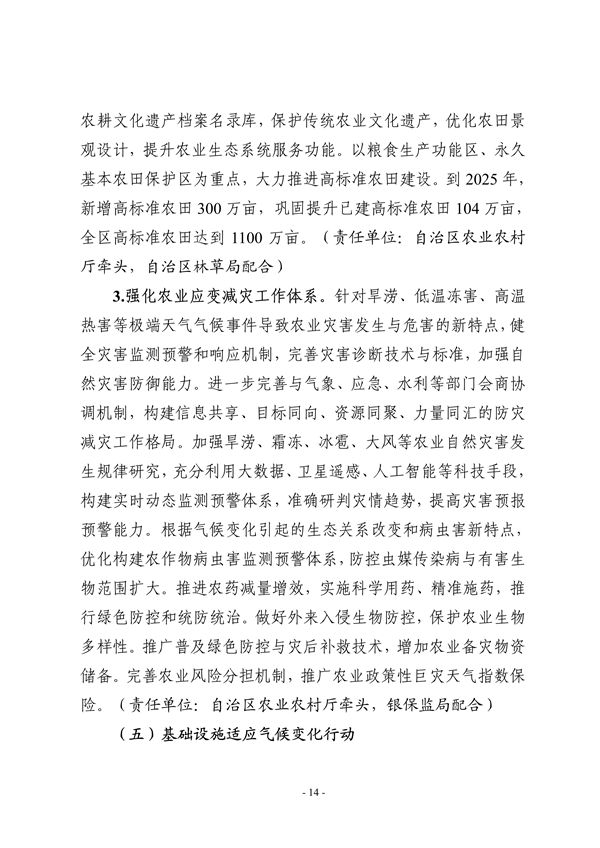 宁夏回族自治区适应气候变化行动方案（征求意见稿）发布