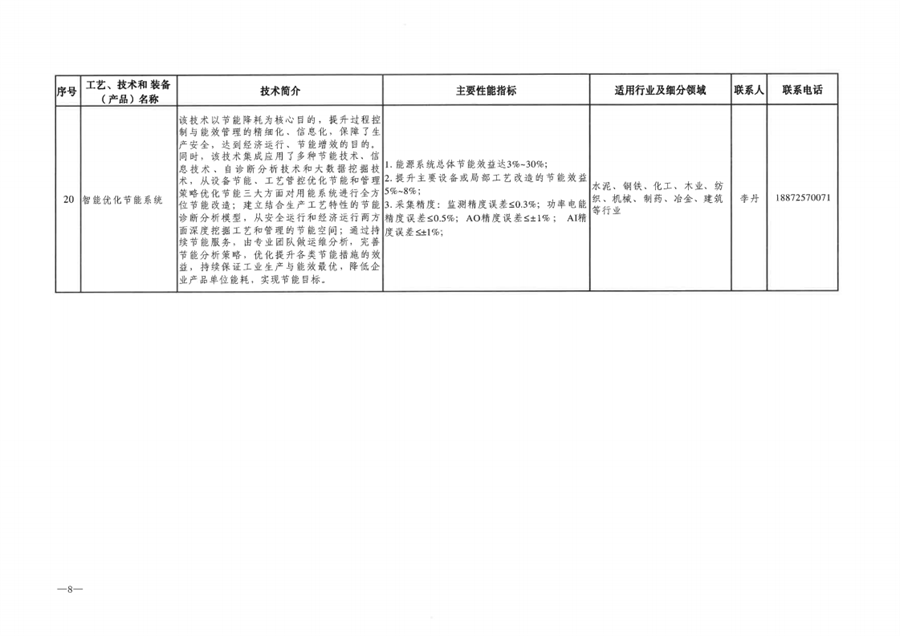 2023年度广西工业节能降碳工艺、技术、装备（产品）和工程解决方案服务商名单发布