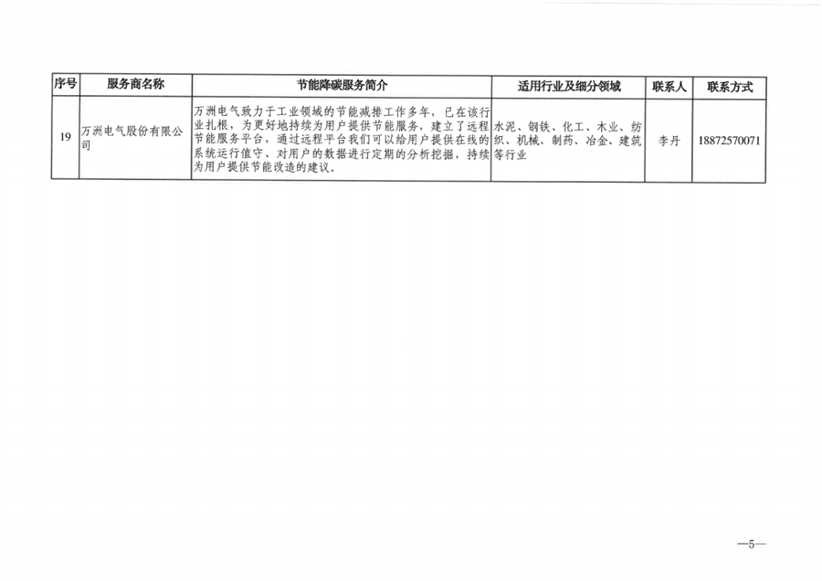 2023年度广西工业节能降碳工艺、技术、装备（产品）和工程解决方案服务商名单发布