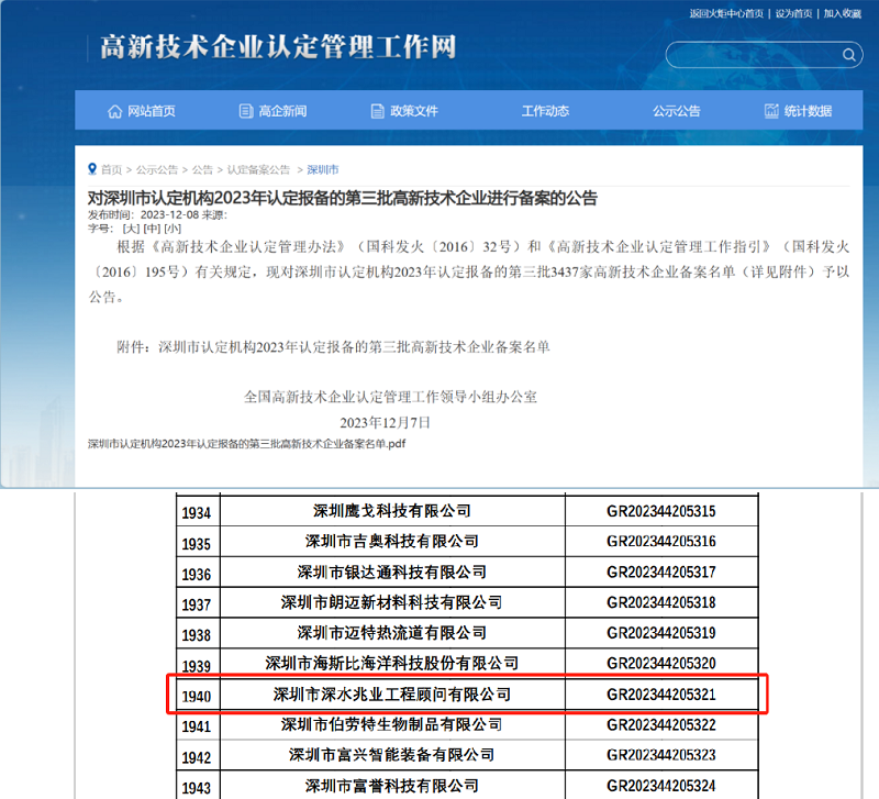 荣誉集结！清新环境及旗下公司再获“高新技术企业”荣誉称号