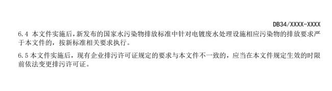 安徽省地方标准《电镀水污染物排放标准》公开征求意见