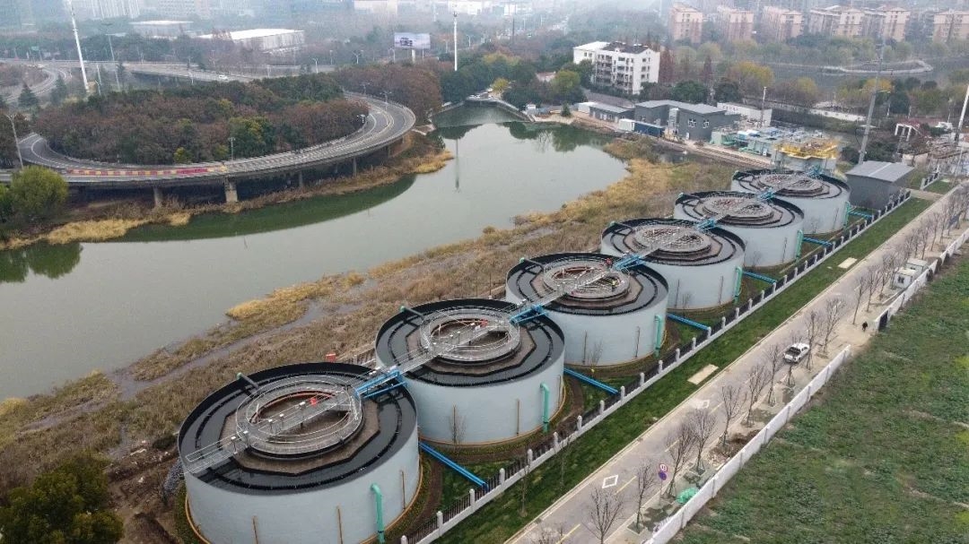 媒体聚焦丨湖北荆州电视台报道中建环能雷家垱装配式净水站项目