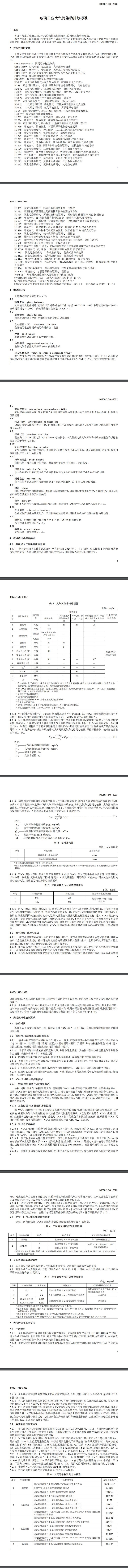 重庆《玻璃工业大气污染物排放标准》正式生效！-环保卫士