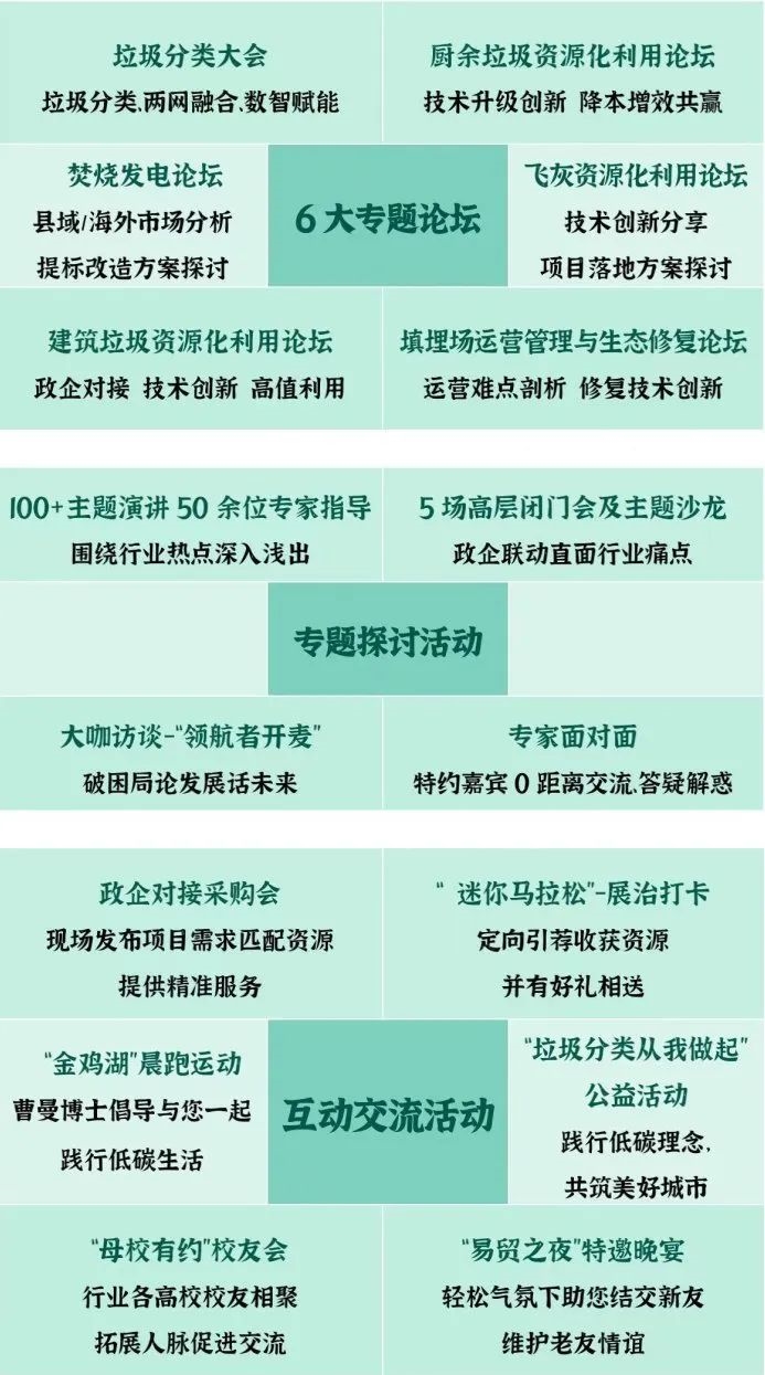 倒计时4周！免费门票、现场展位即将售罄，开年环保盛会最后报名机会！