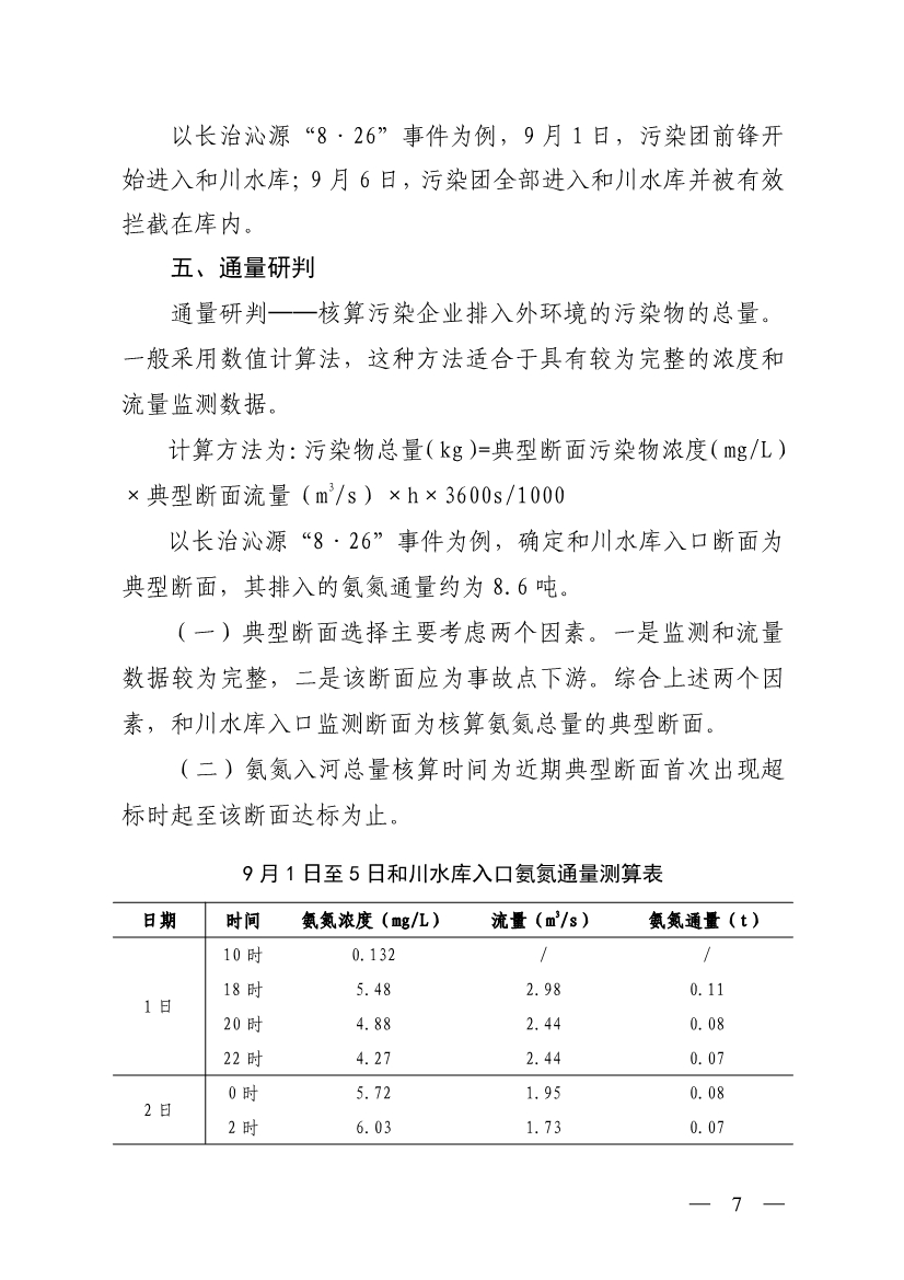 山西省生态环境厅印发《突发水污染事件态势研判要点》！
