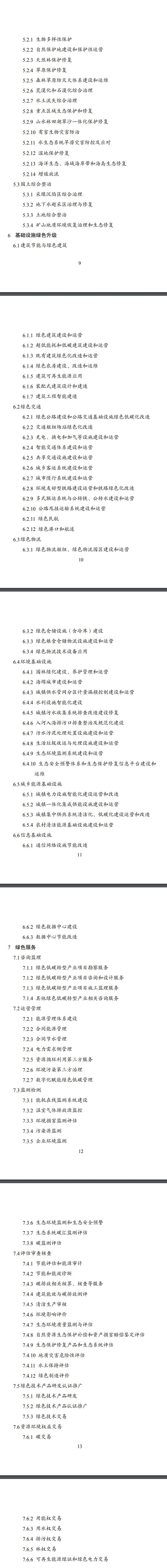 重磅！十部门联合印发《绿色低碳转型产业指导目录 （2024年版）》