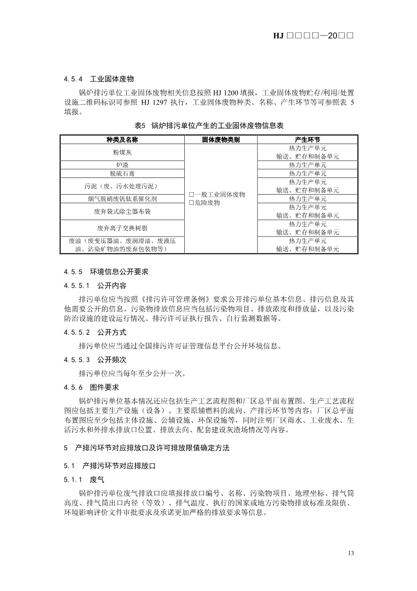 生态环境部发布《排污许可证申请与核发技术规范 锅炉（征求意见稿））》！