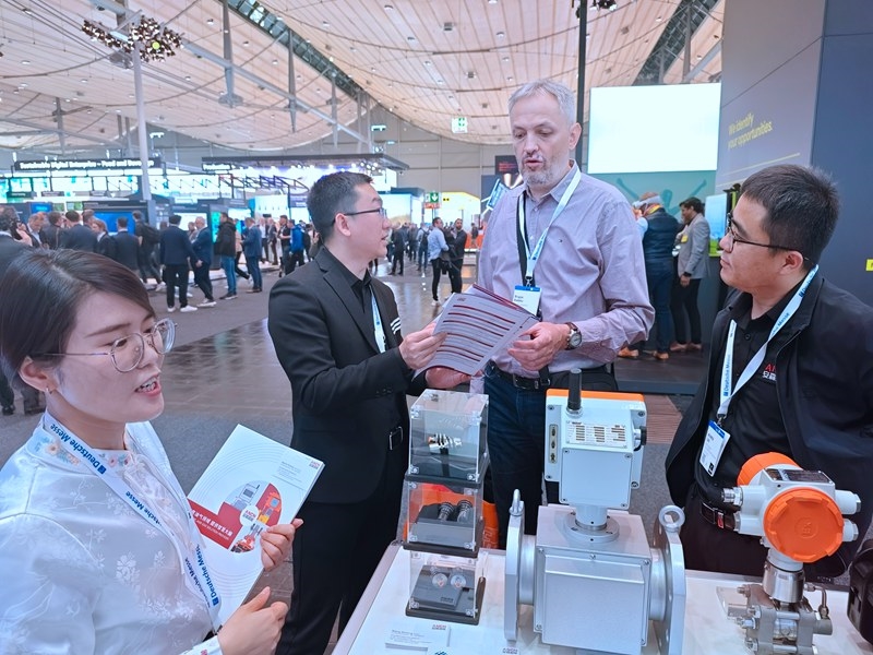中国智造，服务世界丨安森智能ACFC超声波流量计在2024汉诺威工业展重磅发布