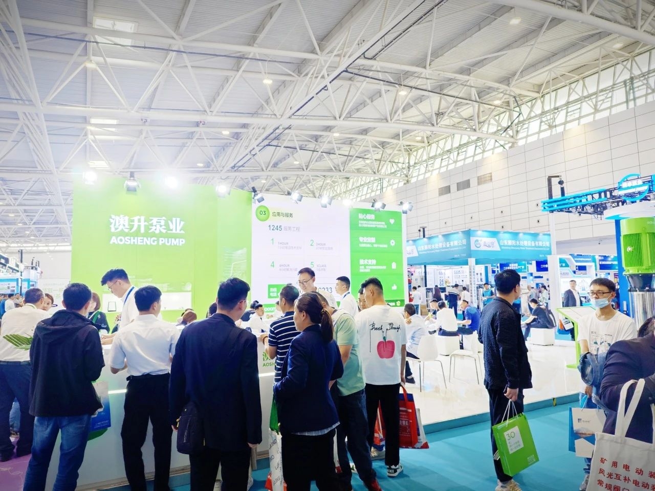 革新泵业科技，定义绿色用水新标准 —— 澳升泵业闪耀2024山东国际水展！-环保卫士
