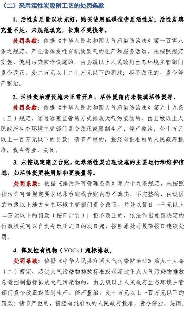 涉气企业请避雷！这本活性炭规范使用《工具书》赶紧收藏