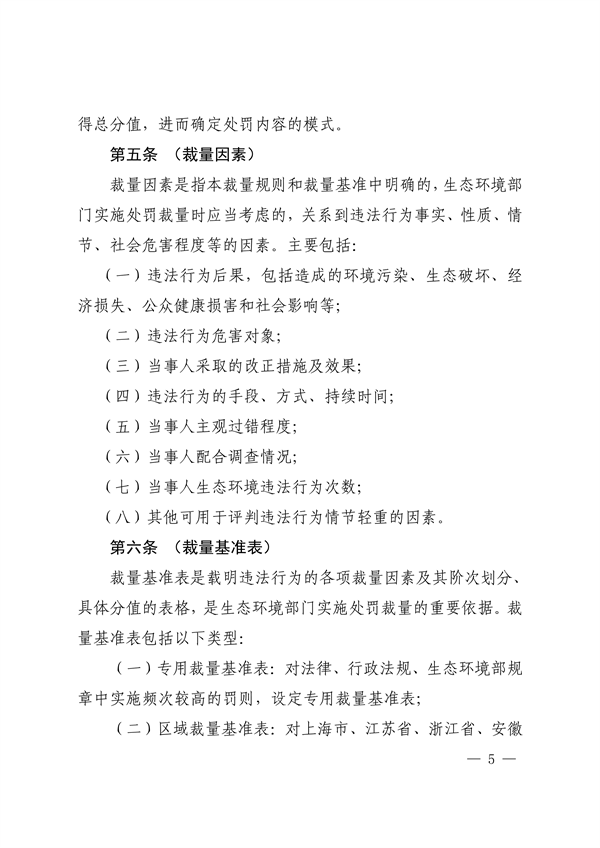 上海、江苏、浙江三地联合印发《长江三角洲区域生态环境行政处罚裁量规则》