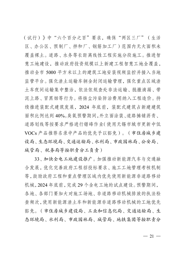 《无锡市2024年大气污染防治工作计划》发布